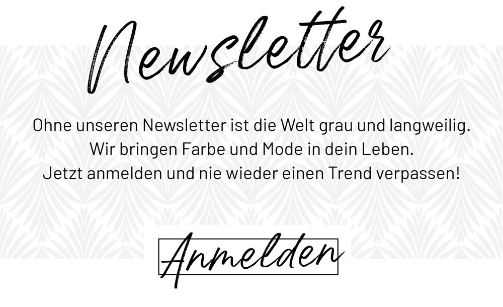 Newsletter Anmeldung